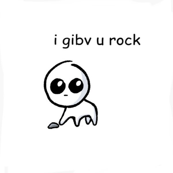 Give you rock meme
